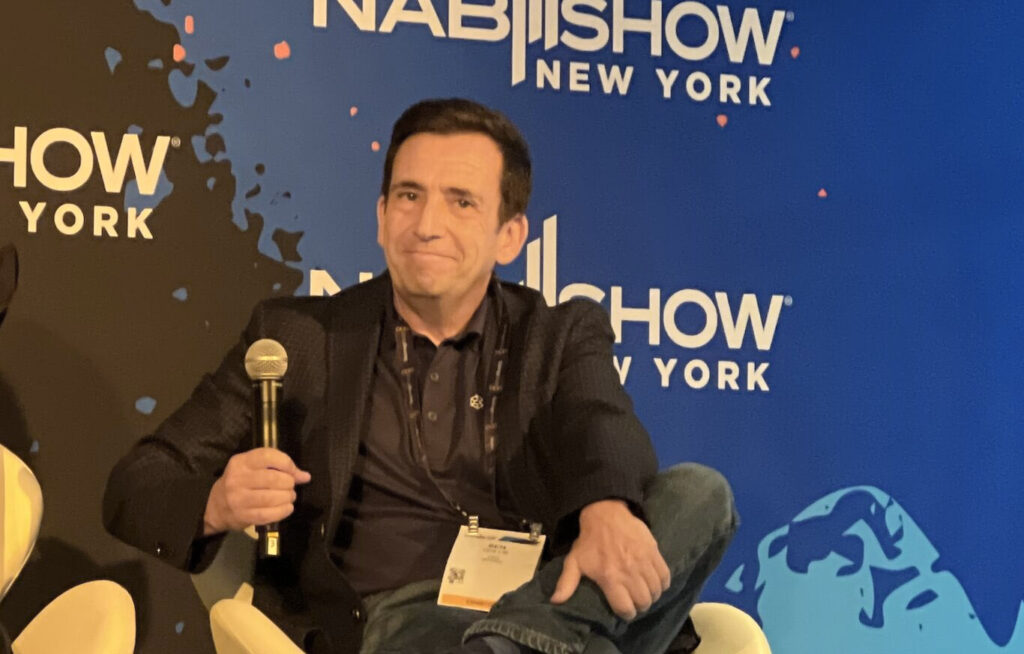 Ben Golub Announcing the Digital Sustainability Alliance at the NAB Show October 2023